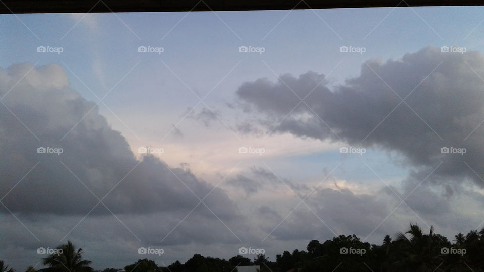 sky and clouds design