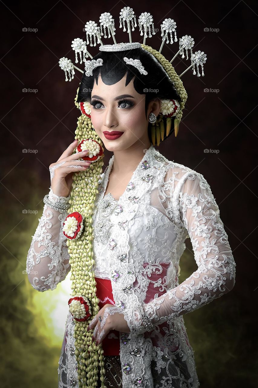 Javanese bride model