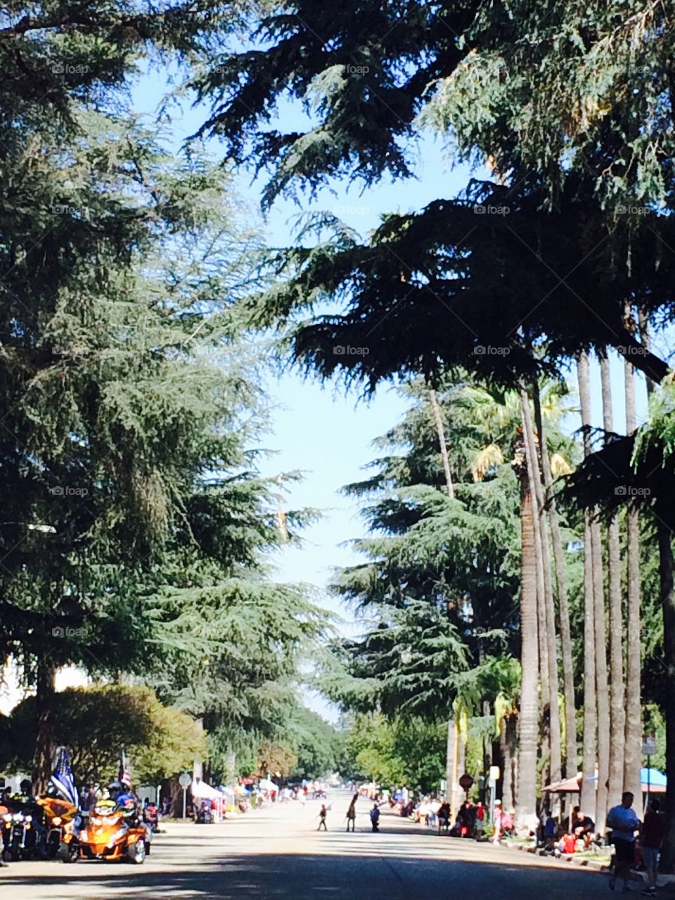 Fourth of July Parade in downtown La Verne, Ca