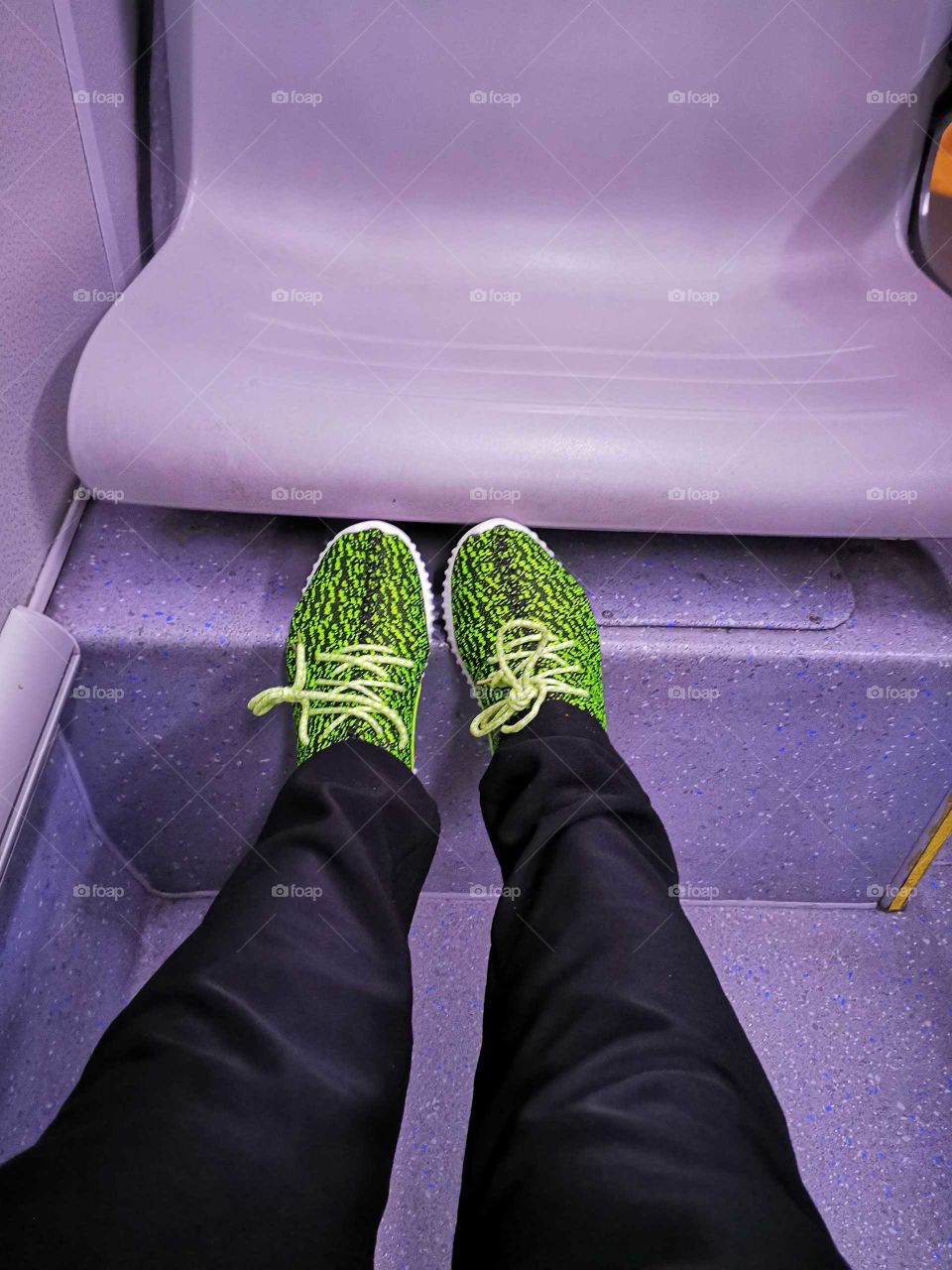 My beautiful and green  shoes