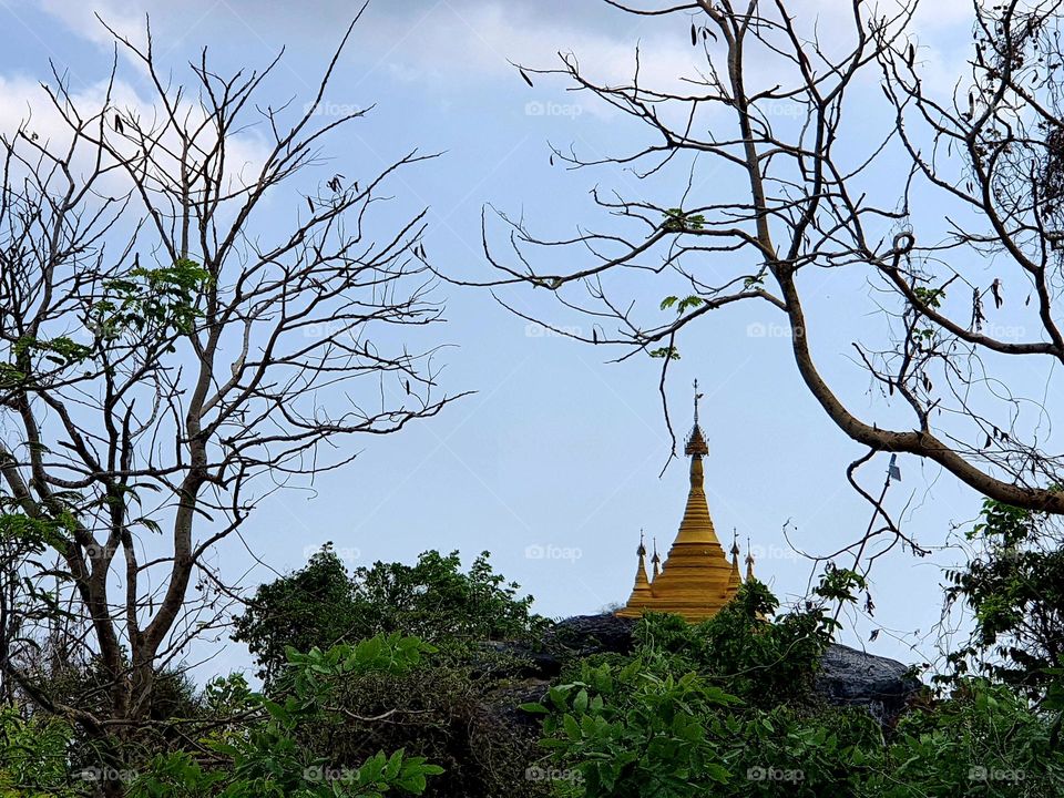 Pagoda on the rock