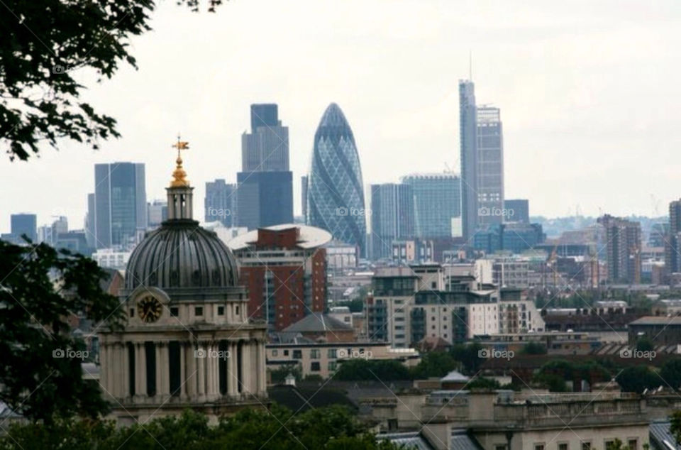 city london england buildings by llotter