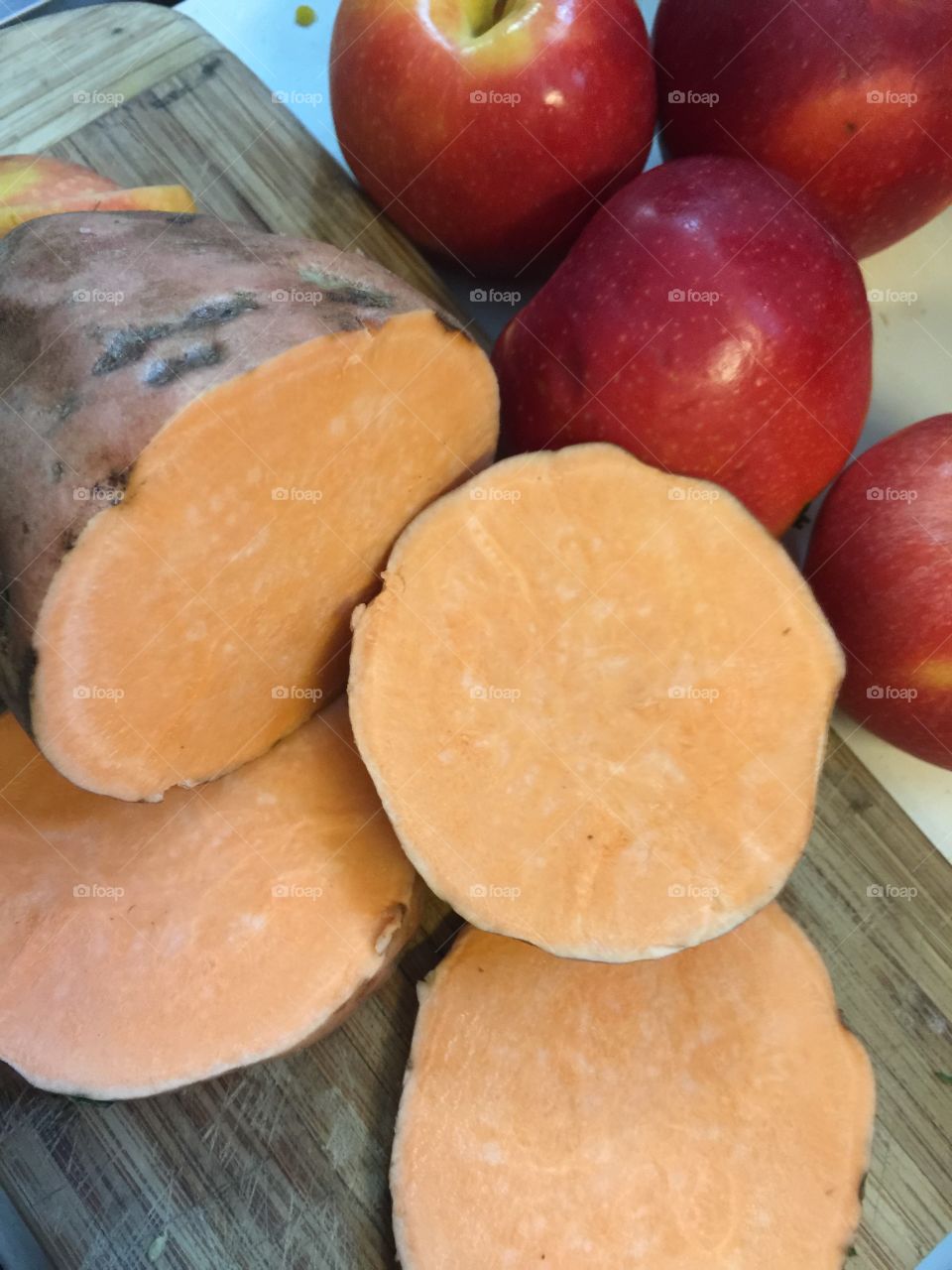 Homegrown Organic Sweet Potatoes
