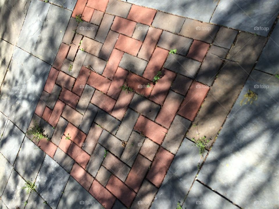 Shadowed bricks