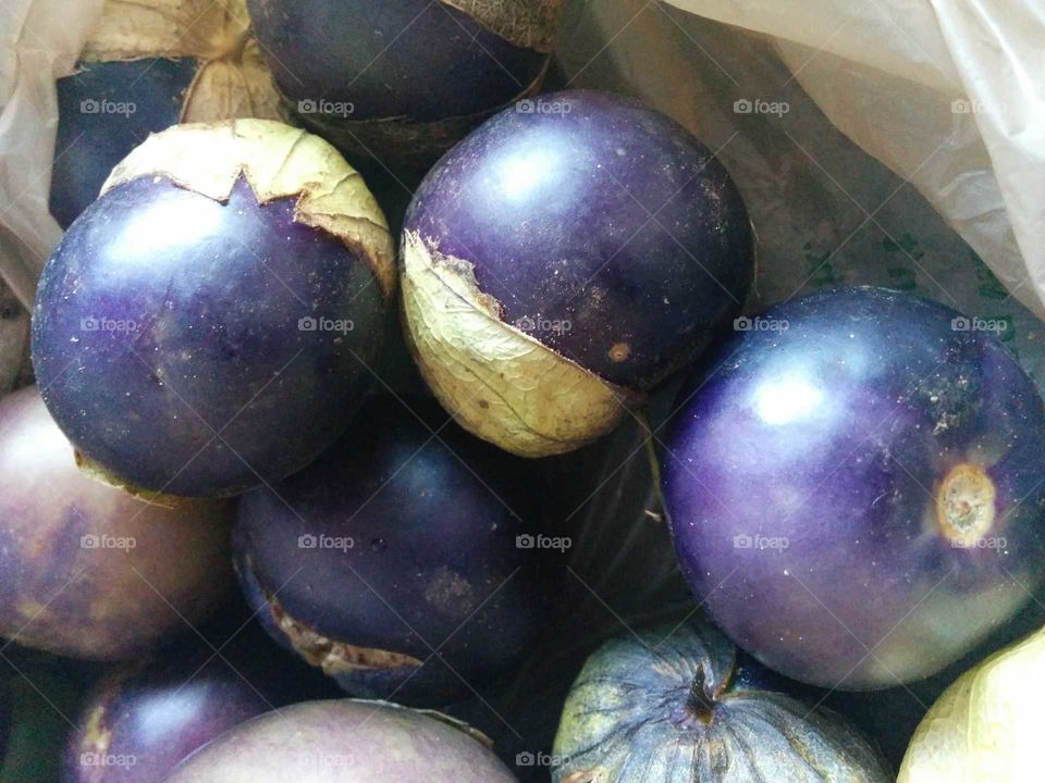 purple fruit