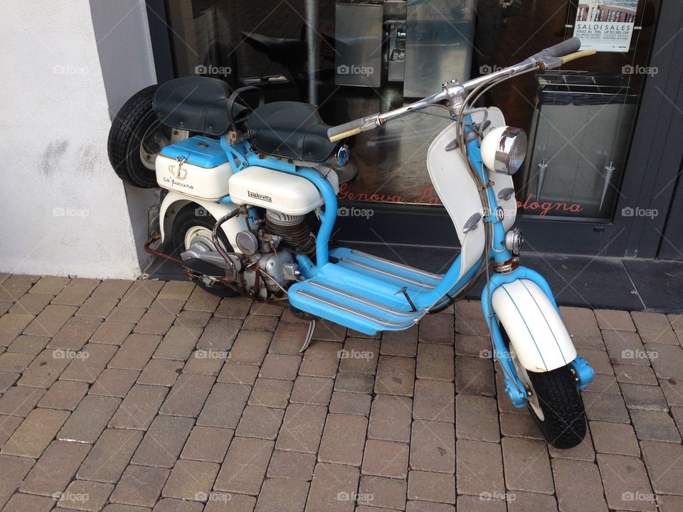 Lambretta scooter Italian style