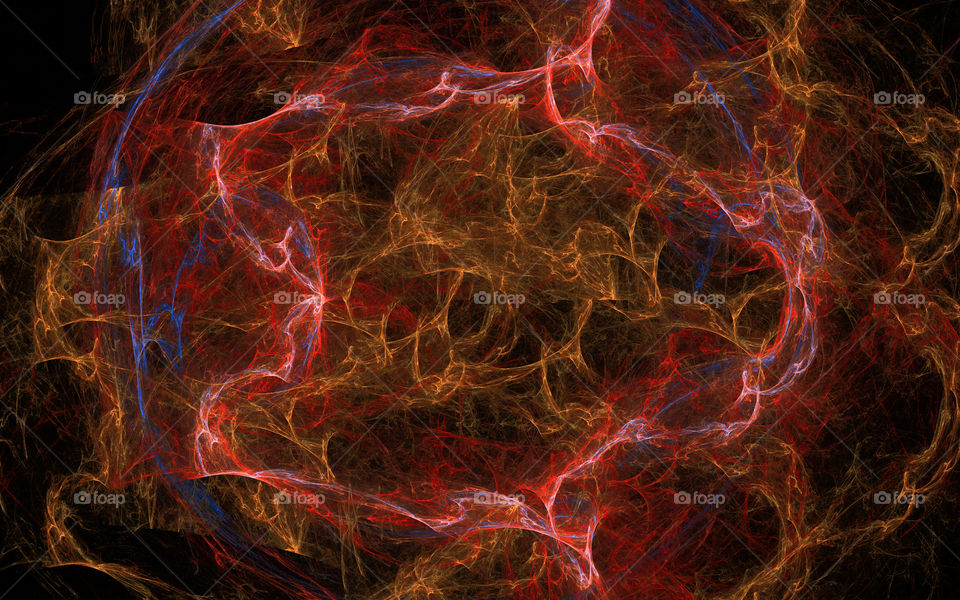 multicolored fractal