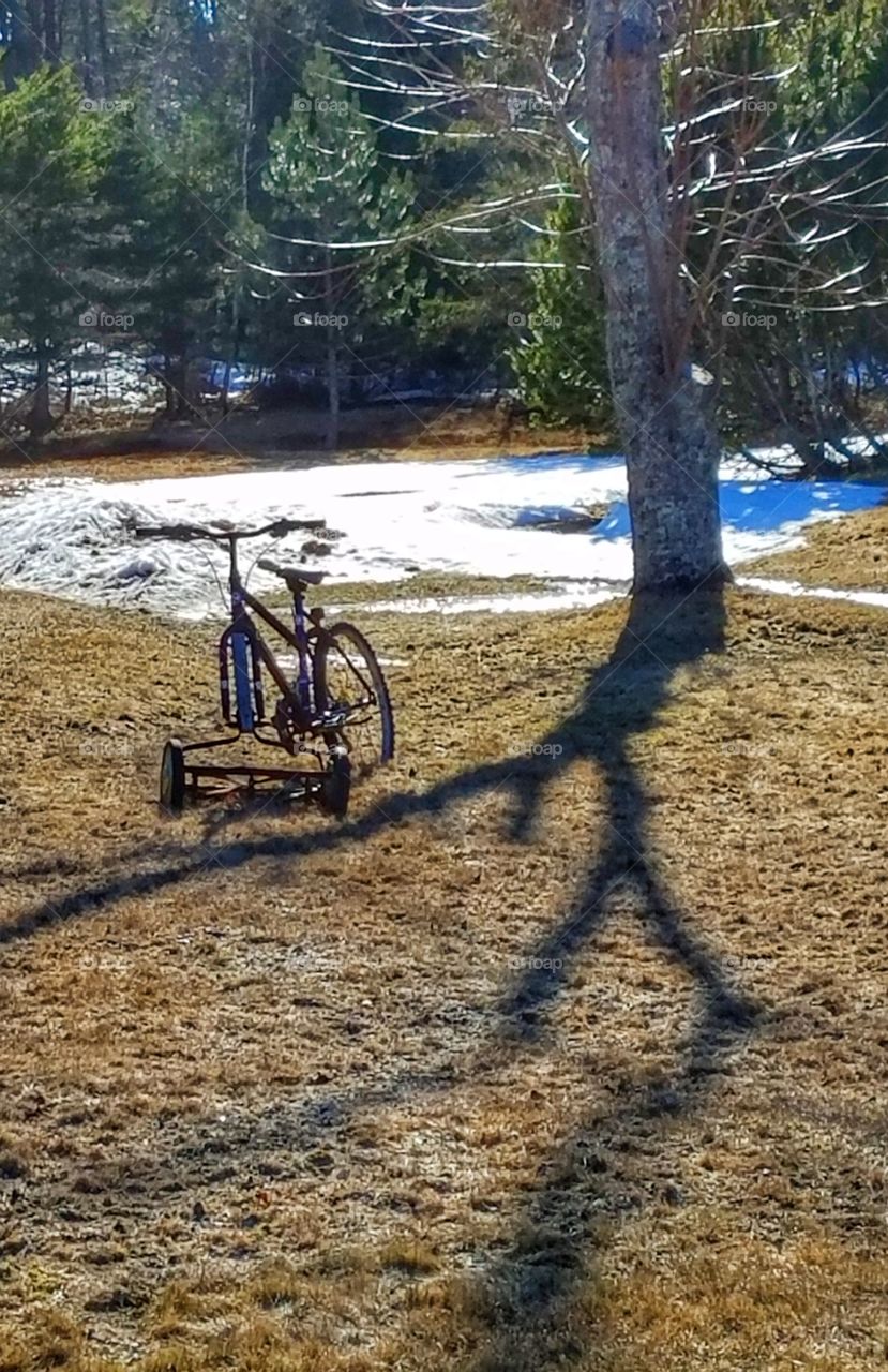 Bicycle Lawnmower