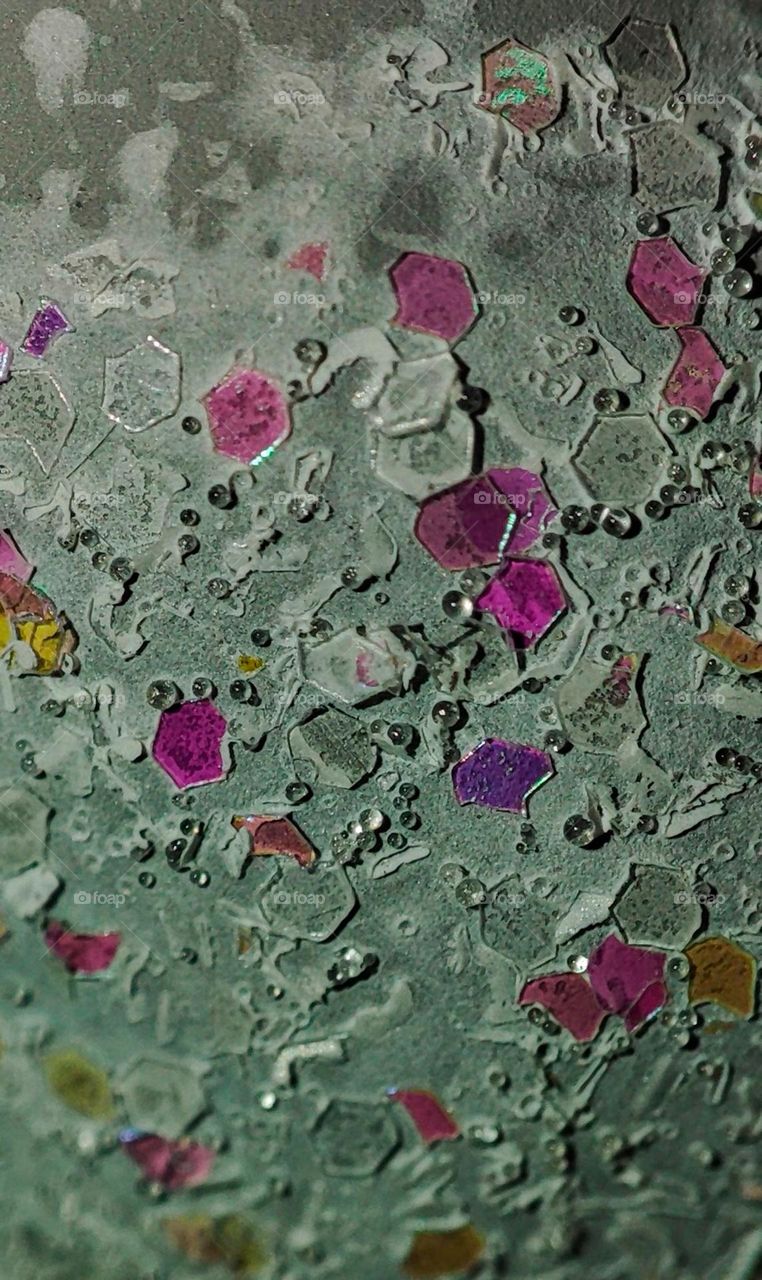 macro photo of Christmas toys