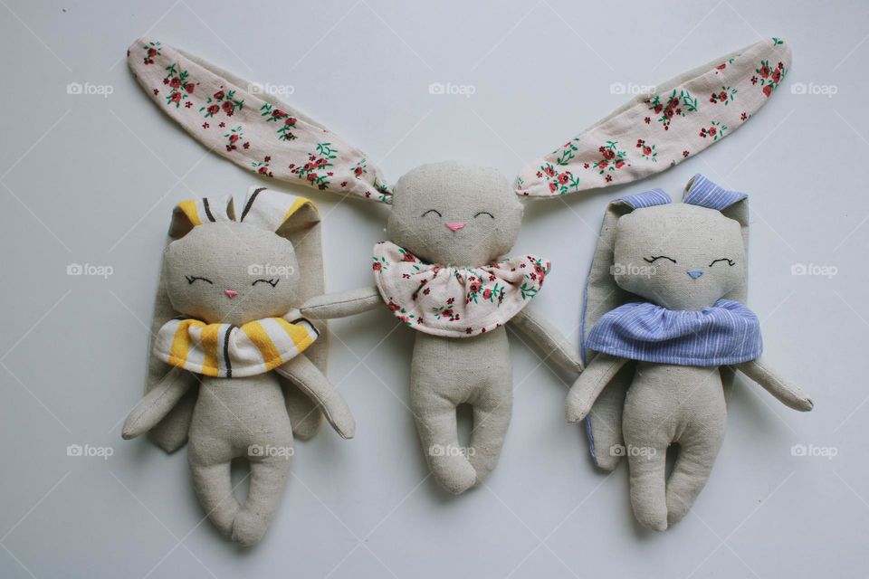 plush rabbits