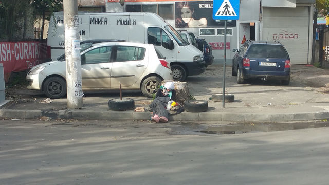 Poor man. Poor street people.