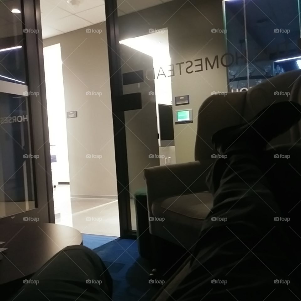 feeling tired on a lunch break at work