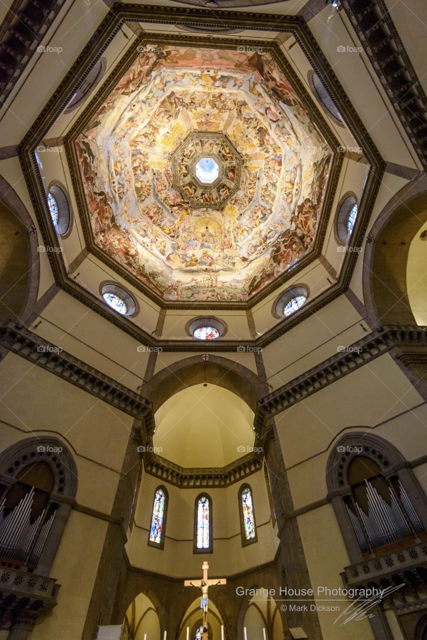 Ceiling, Church, Inside, Religion, Cathedral