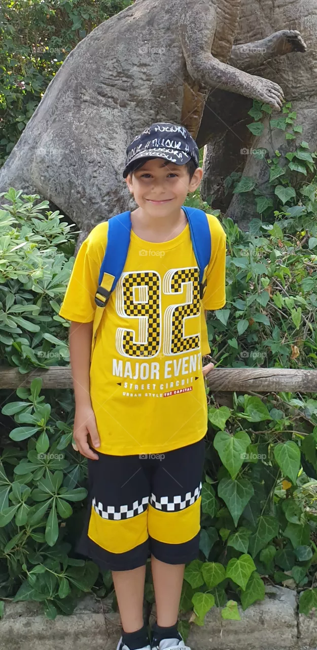 my  son in the park