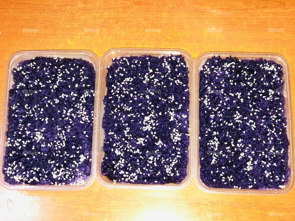 Purple Rice Cake #Suman😋