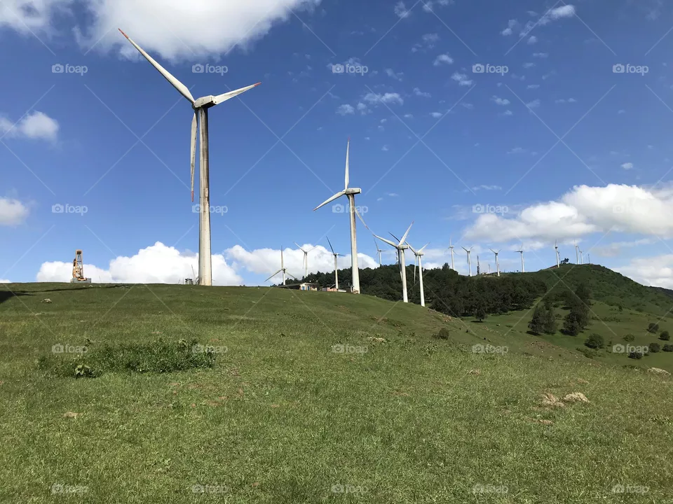 Wind Turbine Windmill environmental conservation Wind power turbine renewable energy power