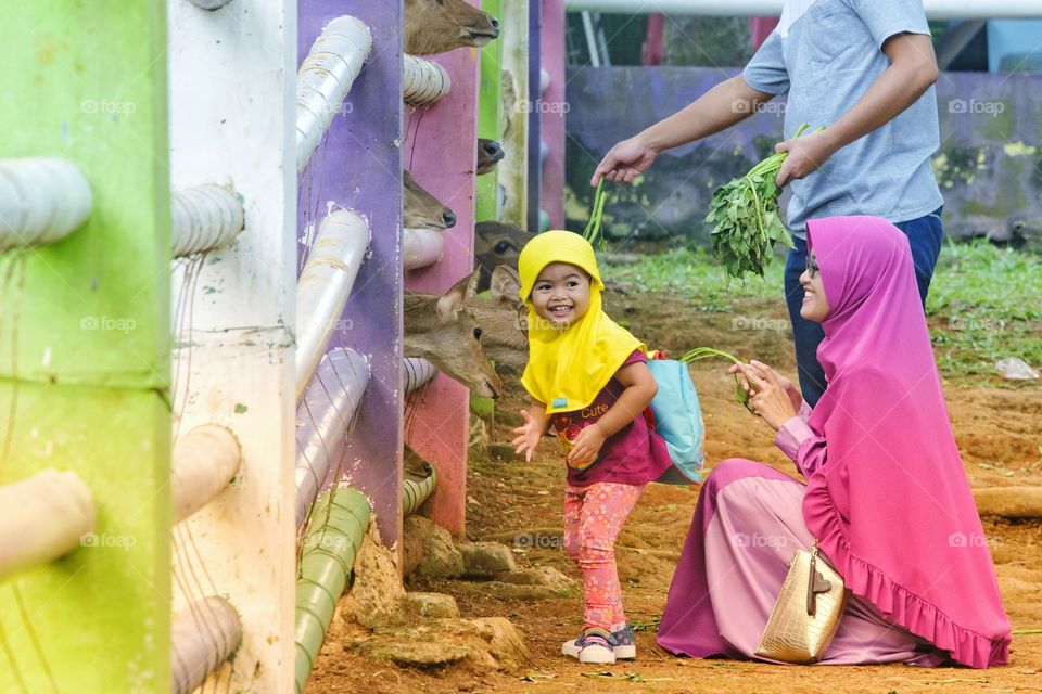 Smile face happy Family