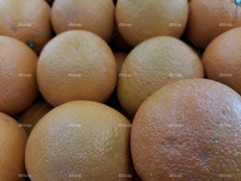 Abstract image of citrus fruit for background