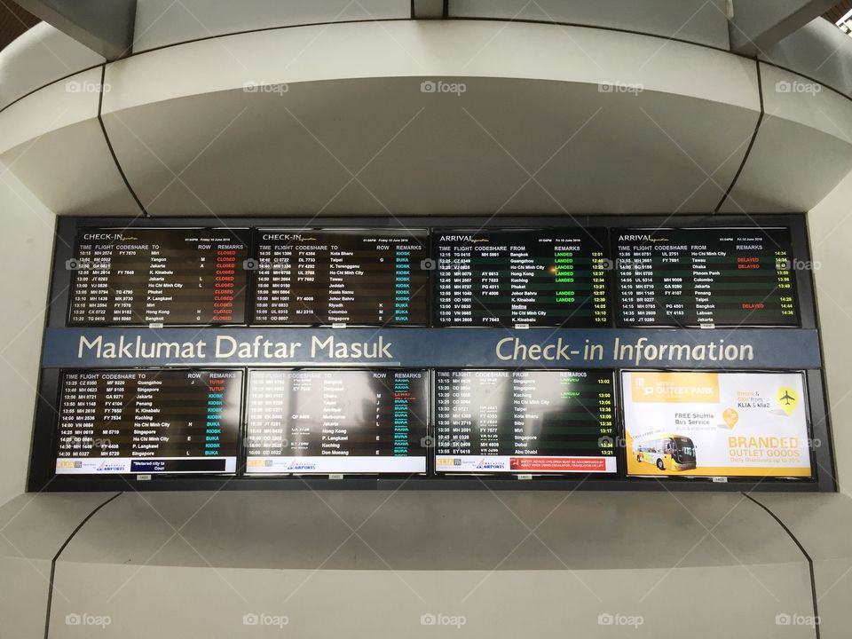 Check in electronic board 
