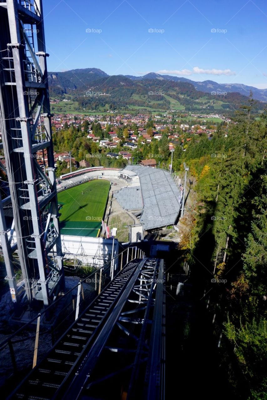 Ski jumping Arena Oberstdorf