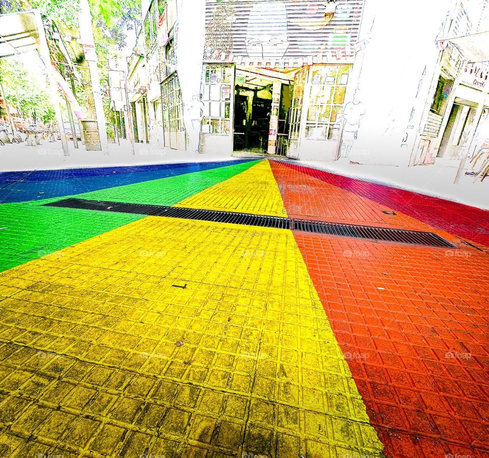 Rainbow path