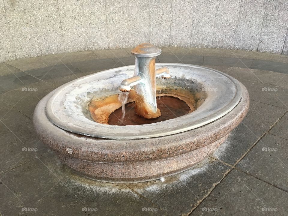 Karlovy Vary hot water spring 