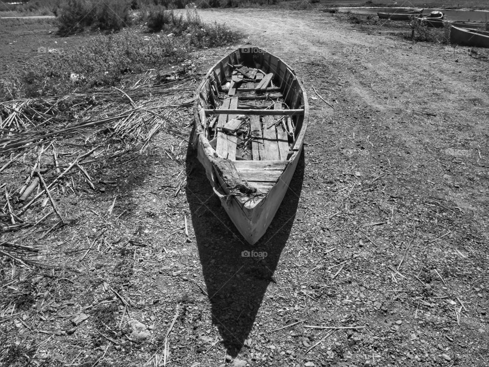 Little boat in Lale Eber