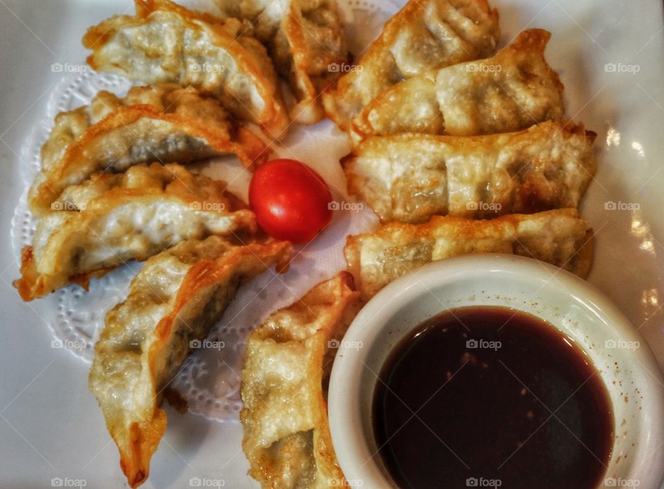 Japanese Gyoza Appetizers
