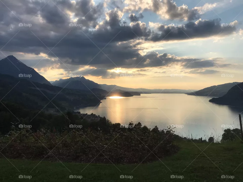 Lake clouds