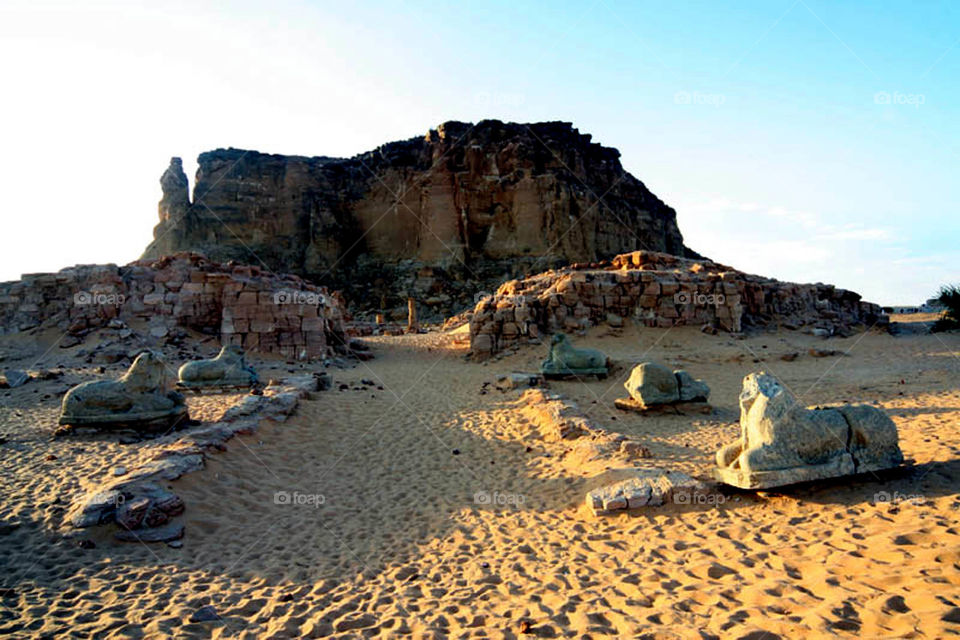Pyramids of Jebel Barkal in Sudan
