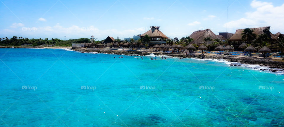 Costa Maya from the pier