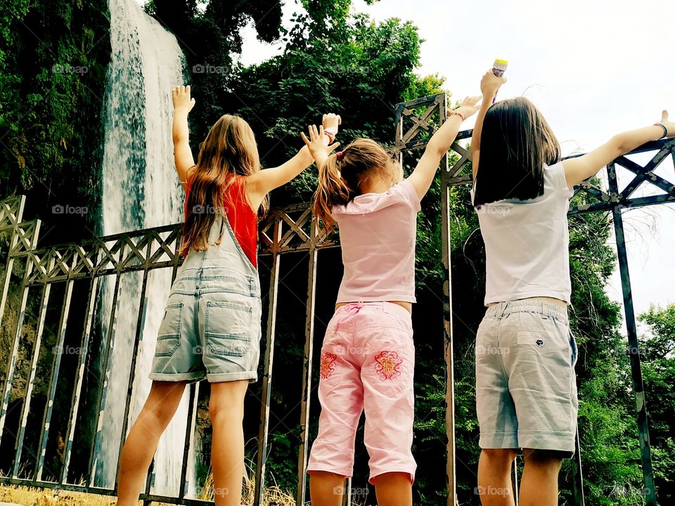 spending time with water