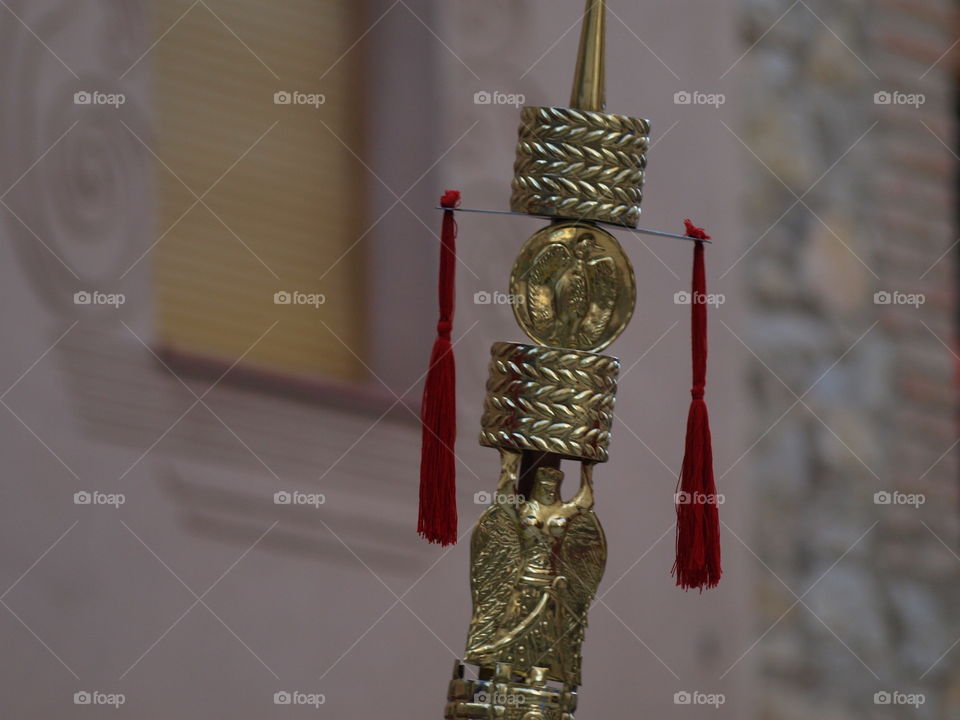 Montblanc. Procesion de Semana Santa. Detalle.