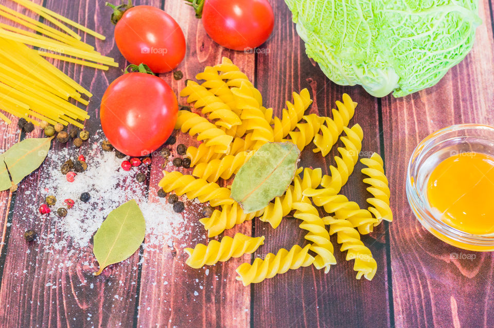 pasta food ingredients