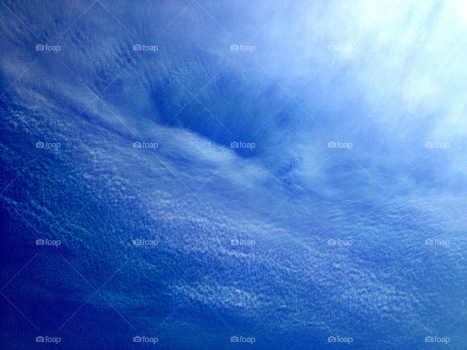 sky nature blue clouds by alisha