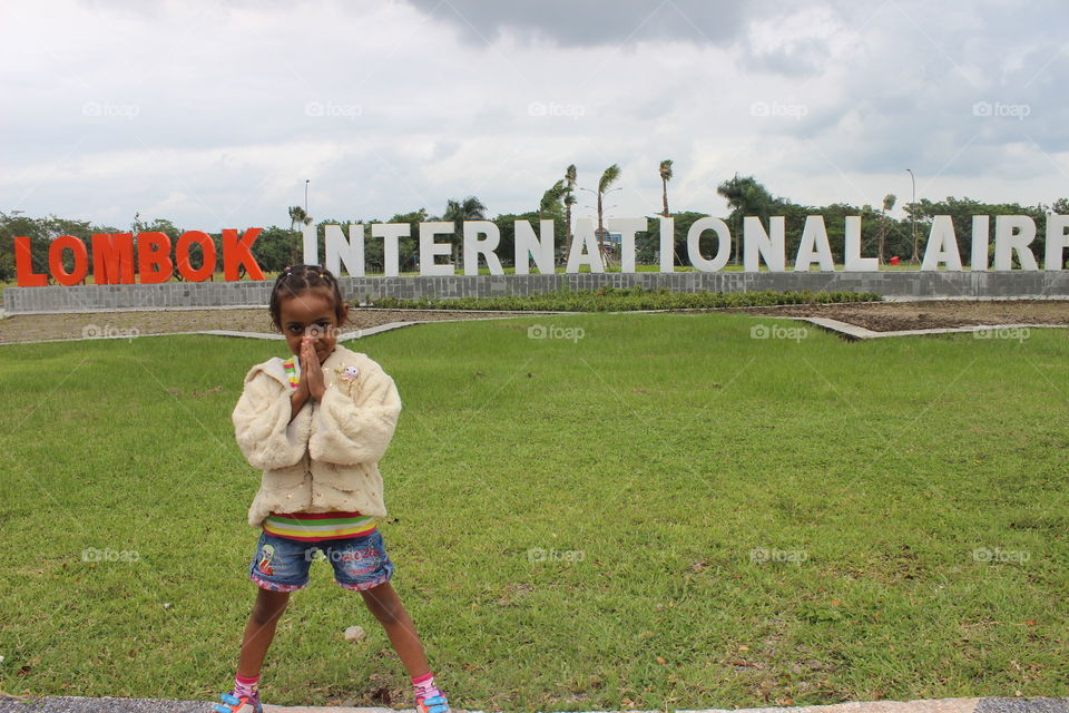 child lombok airport