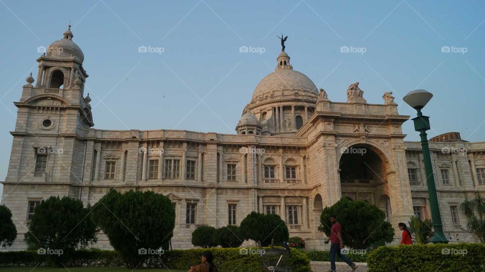 Architecture... Victoria memorial in Kolkata