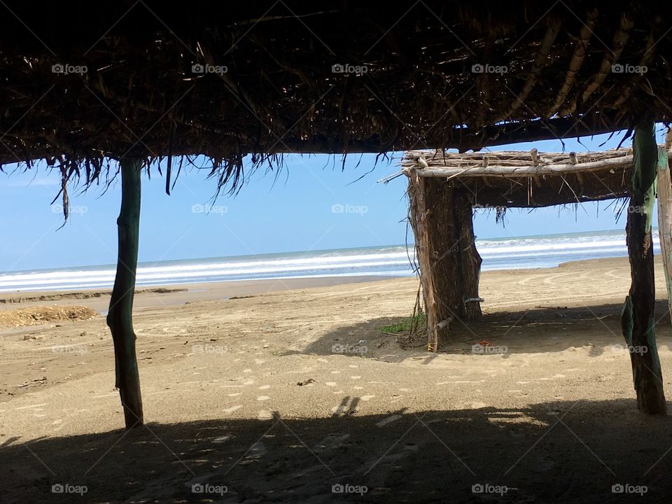 Enjoying a day at the beach. Nicaragua travels.