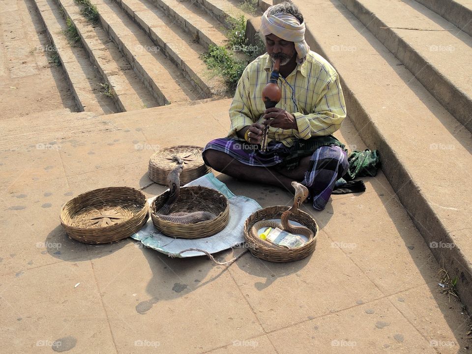 Snake charmer