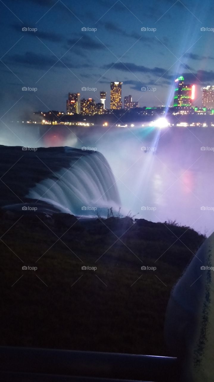 falls. Niagara falls