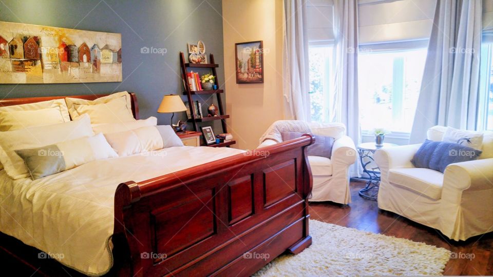 enjoying a relaxing afternoon