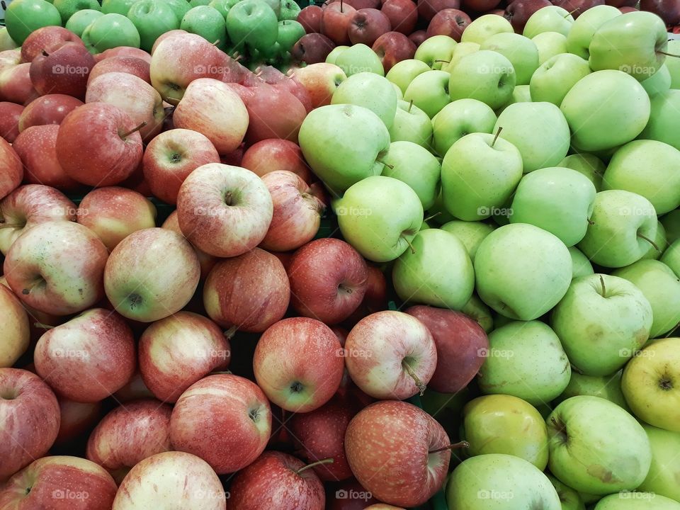 assortment of various kind of apple