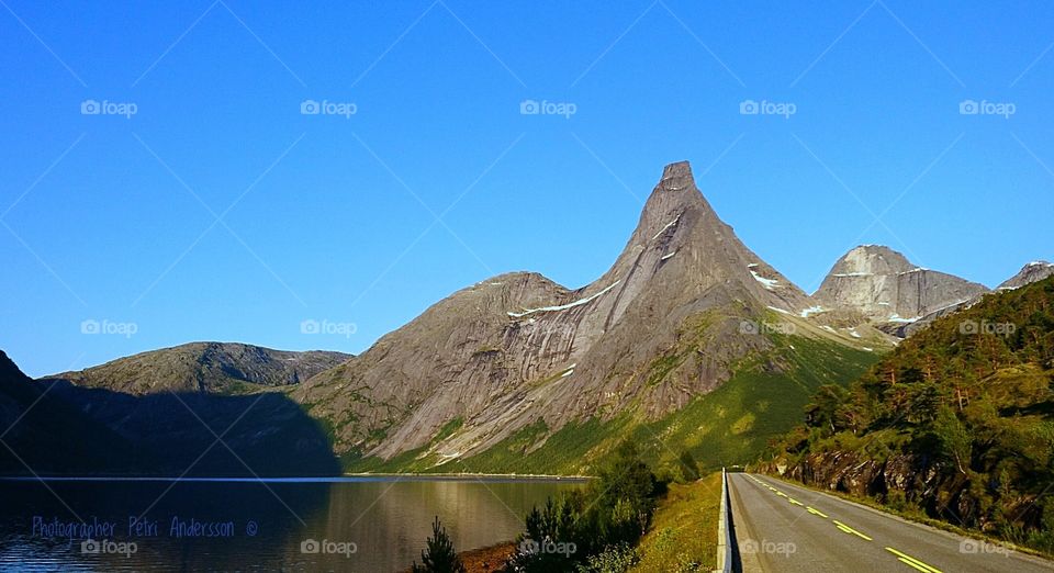 Stetind Norway's national mountain