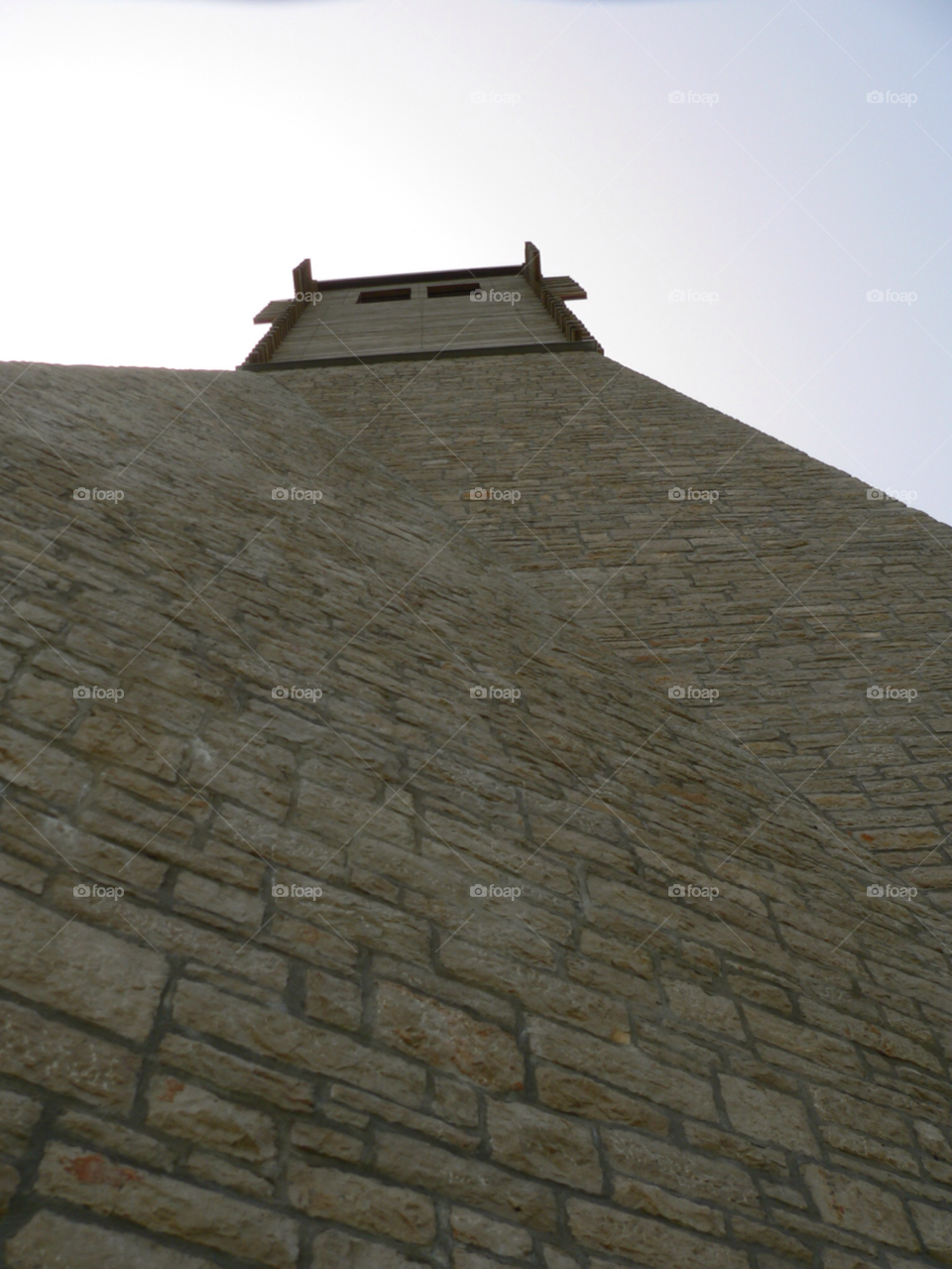 church stone wall bell tower architecture by auscro