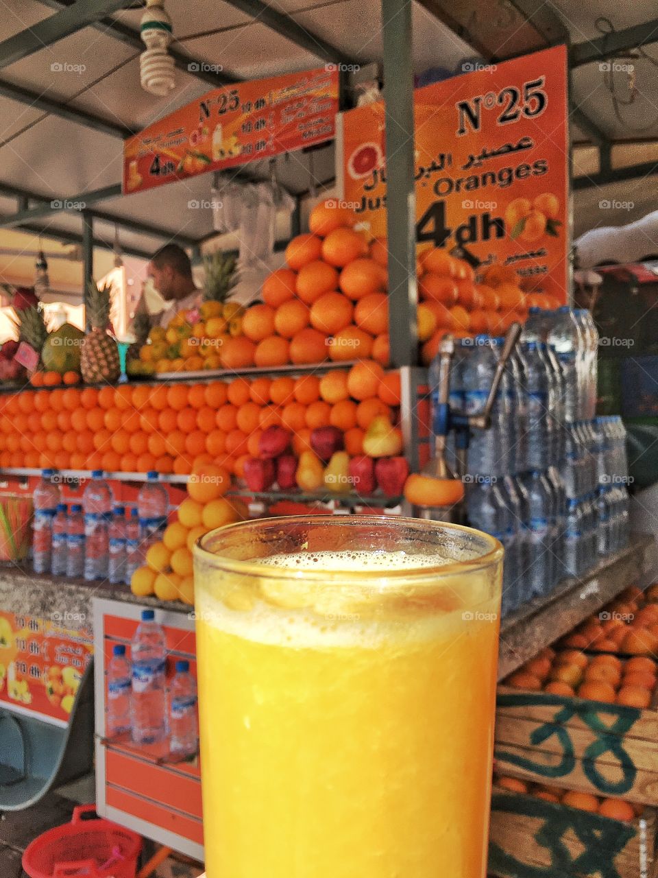 Fresh OJ in Marrakesh 