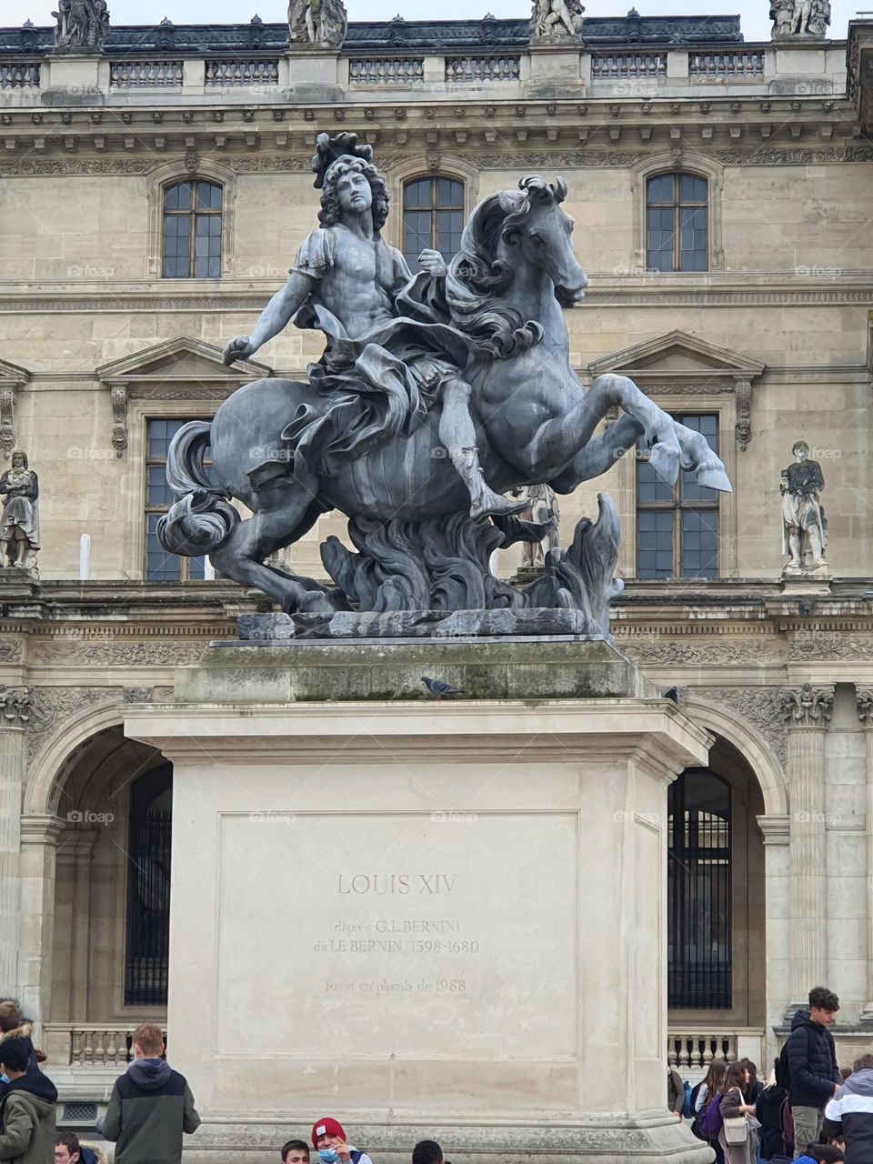 A handsome Louis XIV