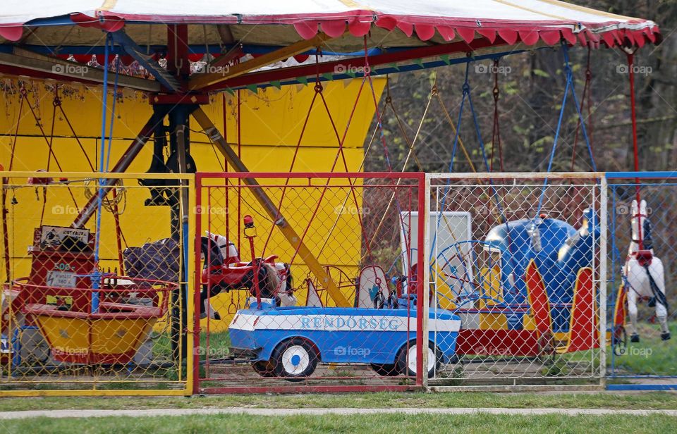 Amusement park in Budapest