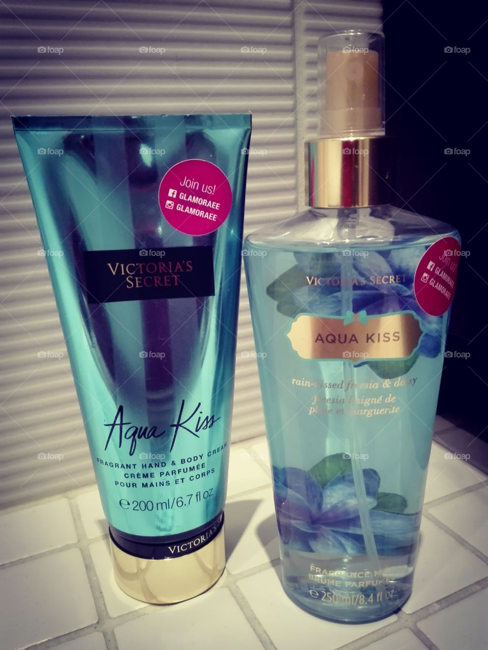 Victoria's Secret cream and perfume water