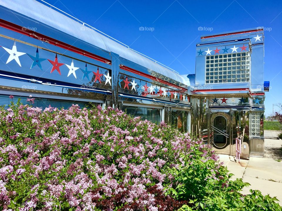 Old silver diner