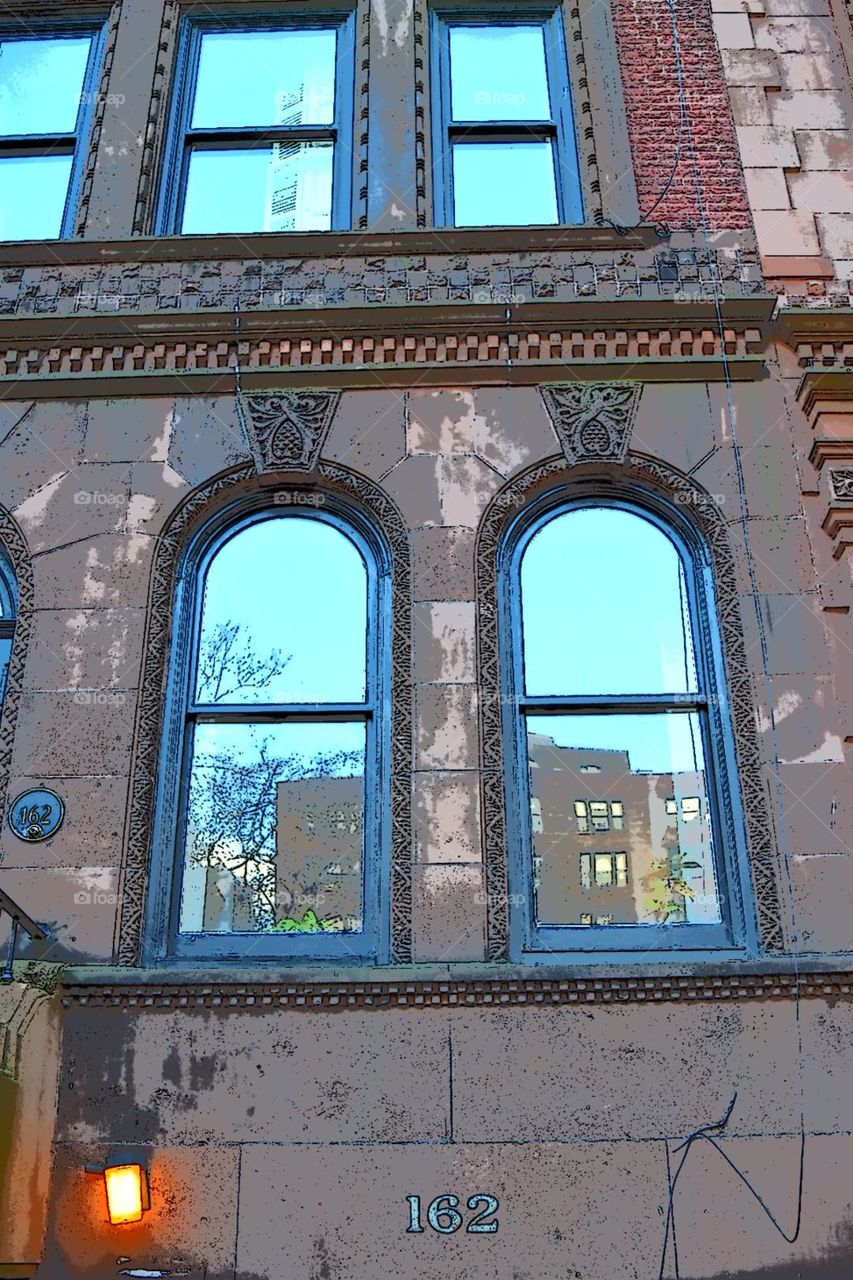 Arched windows